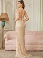 Robe Cérémonie Dorée